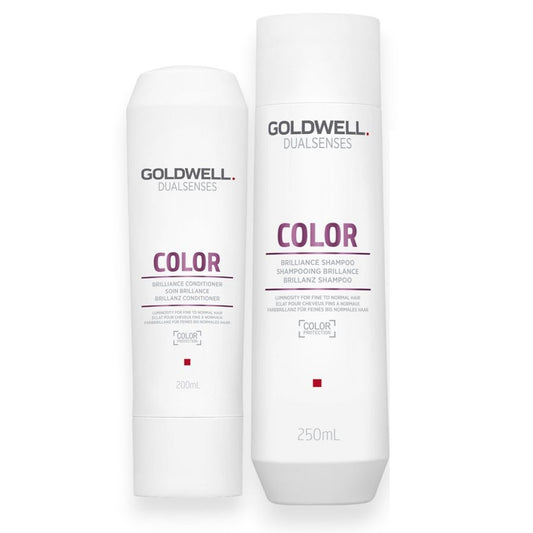 Goldwell Dualsenses Color Brilliance Set - Shampoo 250ml + Conditioner 200ml