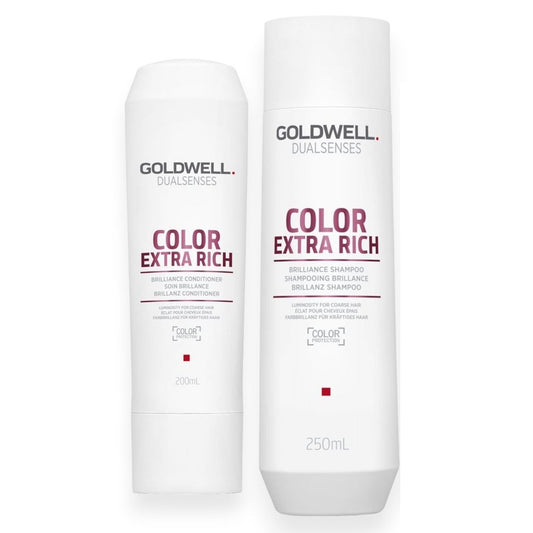 Goldwell Dualsenses Color Extra Rich Set - Shampoo 250ml + Conditioner 200ml