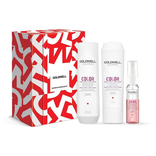 Goldwell Dualsenses Color Set - Shampoo 250 ml + Conditioner 200ml + Serum Spray 30ml