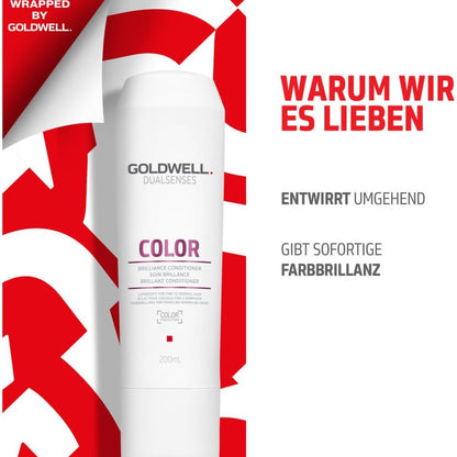 Goldwell Dualsenses Color Set - Shampoo 250 ml + Conditioner 200ml + Serum Spray 30ml
