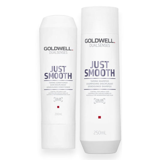 Goldwell Dualsenses Just Smooth Set - Shampoo 250ml + Conditioner 200ml