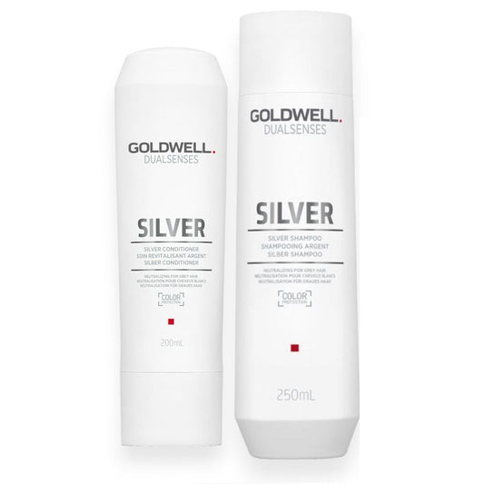 Goldwell Dualsenses Silver Set - Shampoo 250ml + Conditioner 200ml