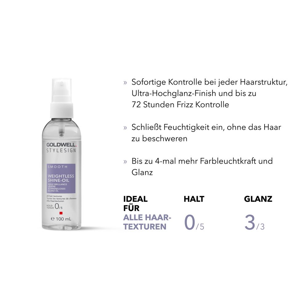 Goldwell StyleSign Weightless Shine Oil 100 ml