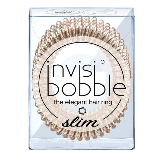 Invisibobble SLIM Bronze Me Pretty - Haargummi 3 Stück