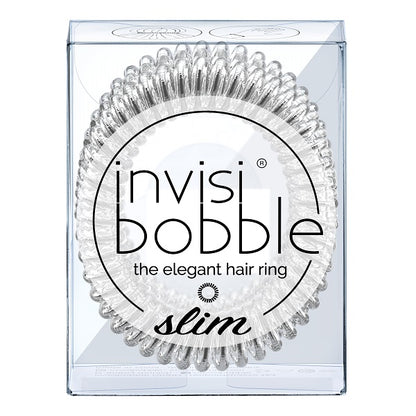 Invisibobble SLIM Chrome Sweet Chrome - Haargummi 3 Stück