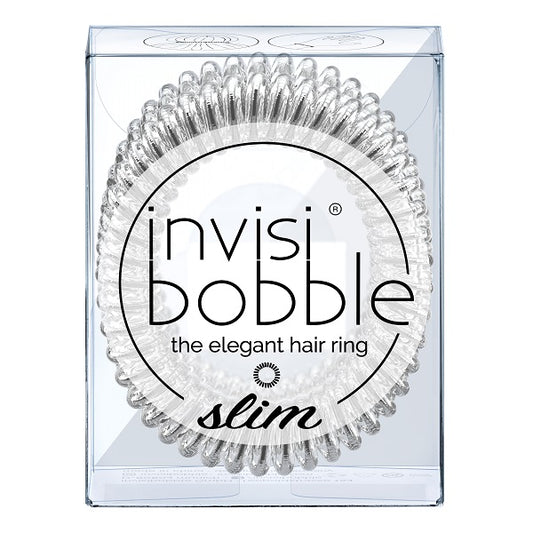 Invisibobble SLIM Chrome Sweet Chrome - Haargummi 3 Stück
