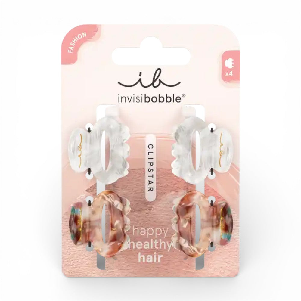 Invisibobble CLIPSTAR Petit Bijoux S – 4 Stück
