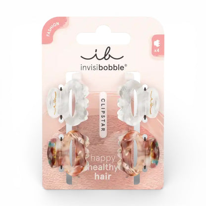 Invisibobble CLIPSTAR Petit Bijoux S – 4 Stück