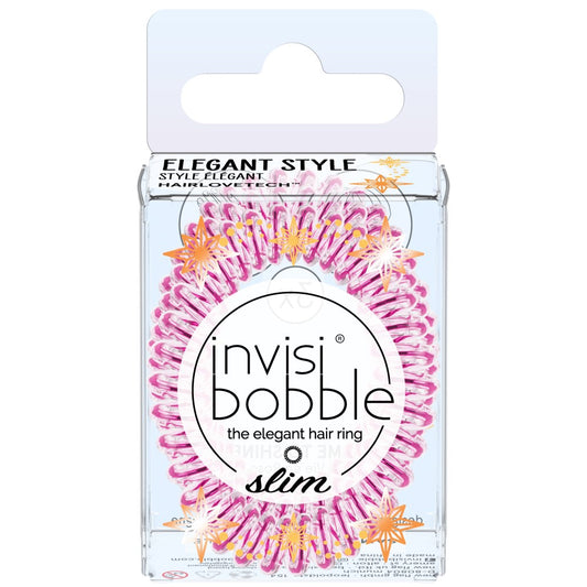 invisibobble SLIM Time to Shine La Vie en Rose 3 pcs.