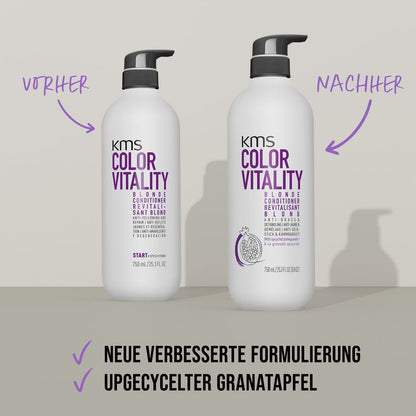 KMS Colorvitality Blonde Conditioner 750ml - NOUVEAU