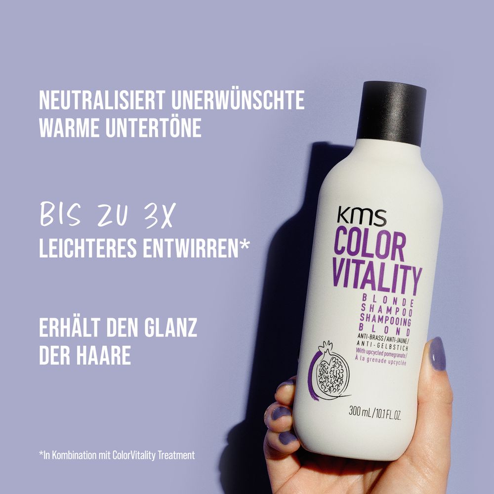 KMS Colorvitality Shampooing Blond 750 ml - NOUVEAU