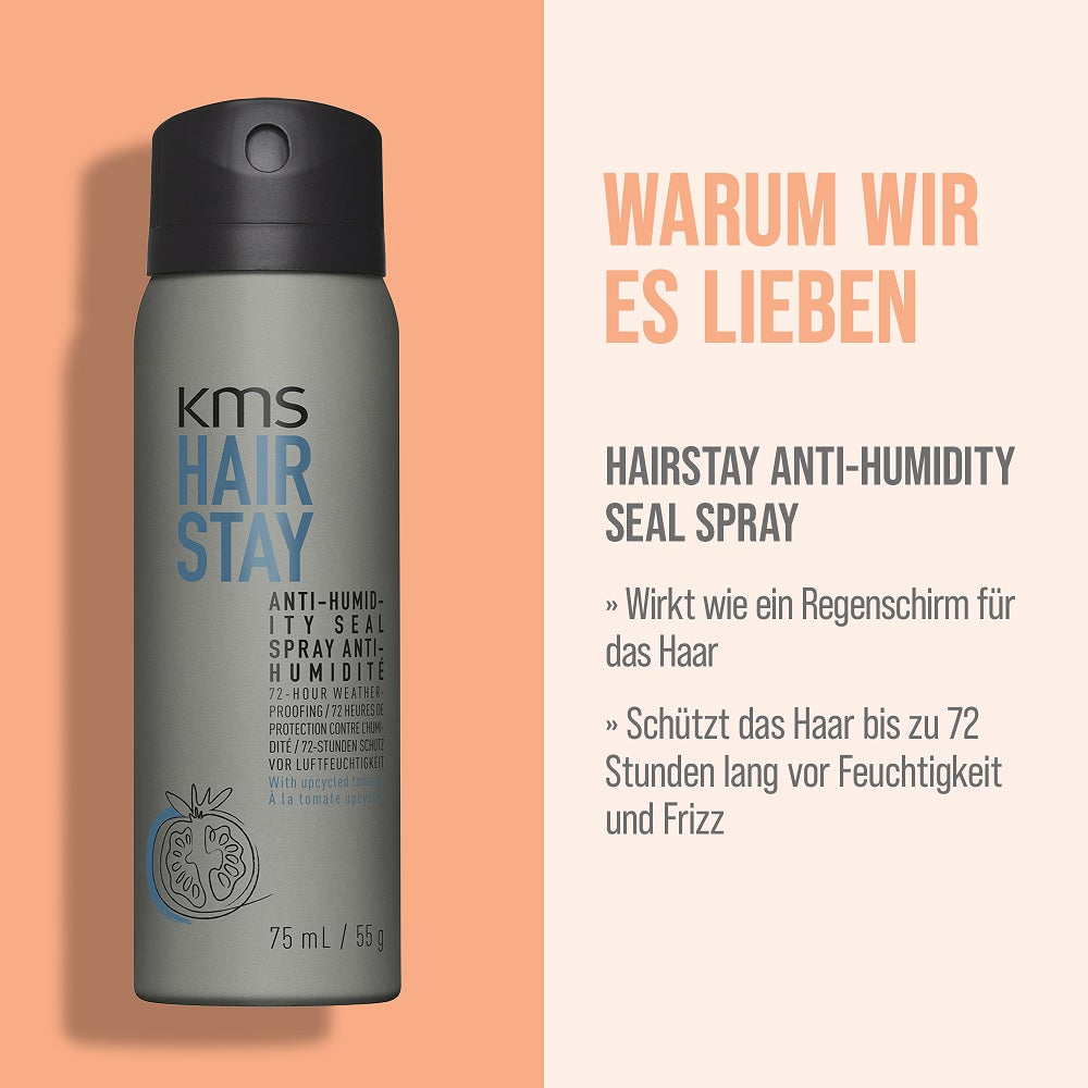 KMS Colorvitality Sommer Set - Shampoo 75 ml + Conditioner 75 ml + Hairstay Anti-Humidity Seal 75 ml