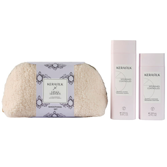 Kerasilk Smoothing Geschenkset - Bändigendes Shampoo 250 ml + Conditioner 200 ml