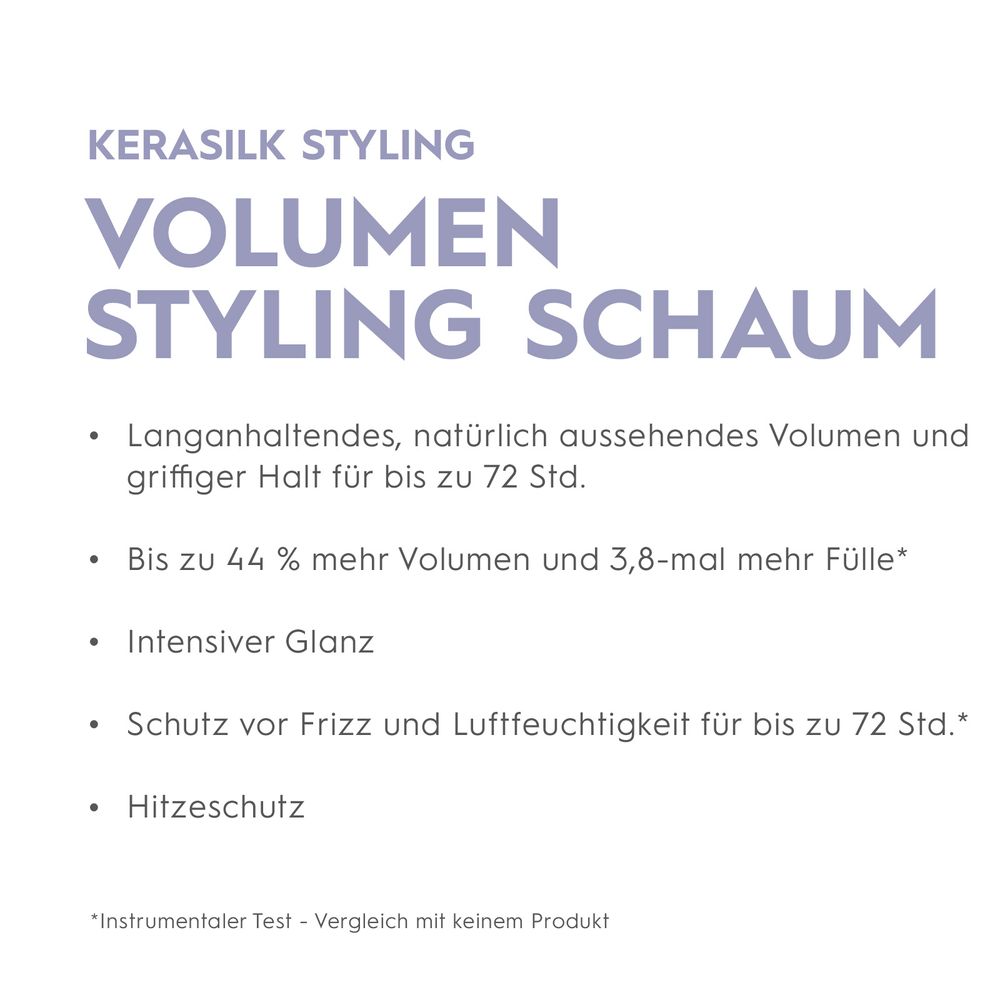 Kerasilk Volume Styling Foam 150 ml