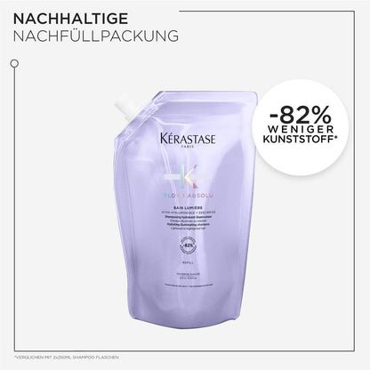 Kérastase Blond Absolu Bain Lumière Refill Bundle - Shampoo 500 ml &amp; Refill Pack 500 ml