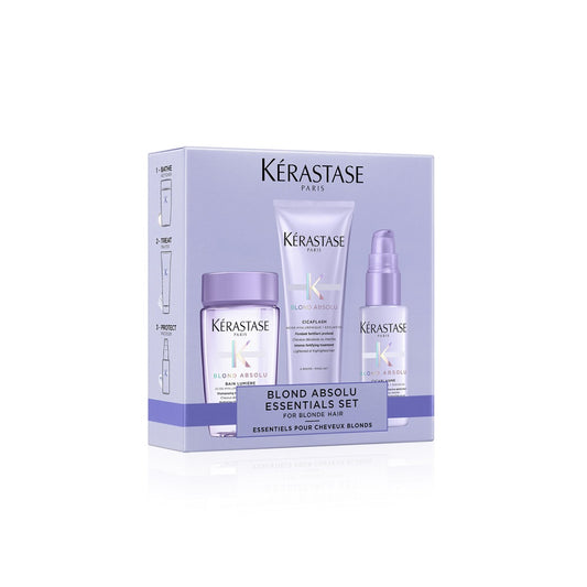 Kérastase Blond Absolu Discovery Set - Bain Lumiere 80 ml + Cicaflash 75 ml + Cicaplasme 45 ml