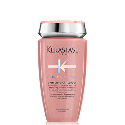 Kèrastase Chroma Absolu Fondant Spring Set - Bain Chroma Respect 250 ml - Fondant Cicachrome 200 ml