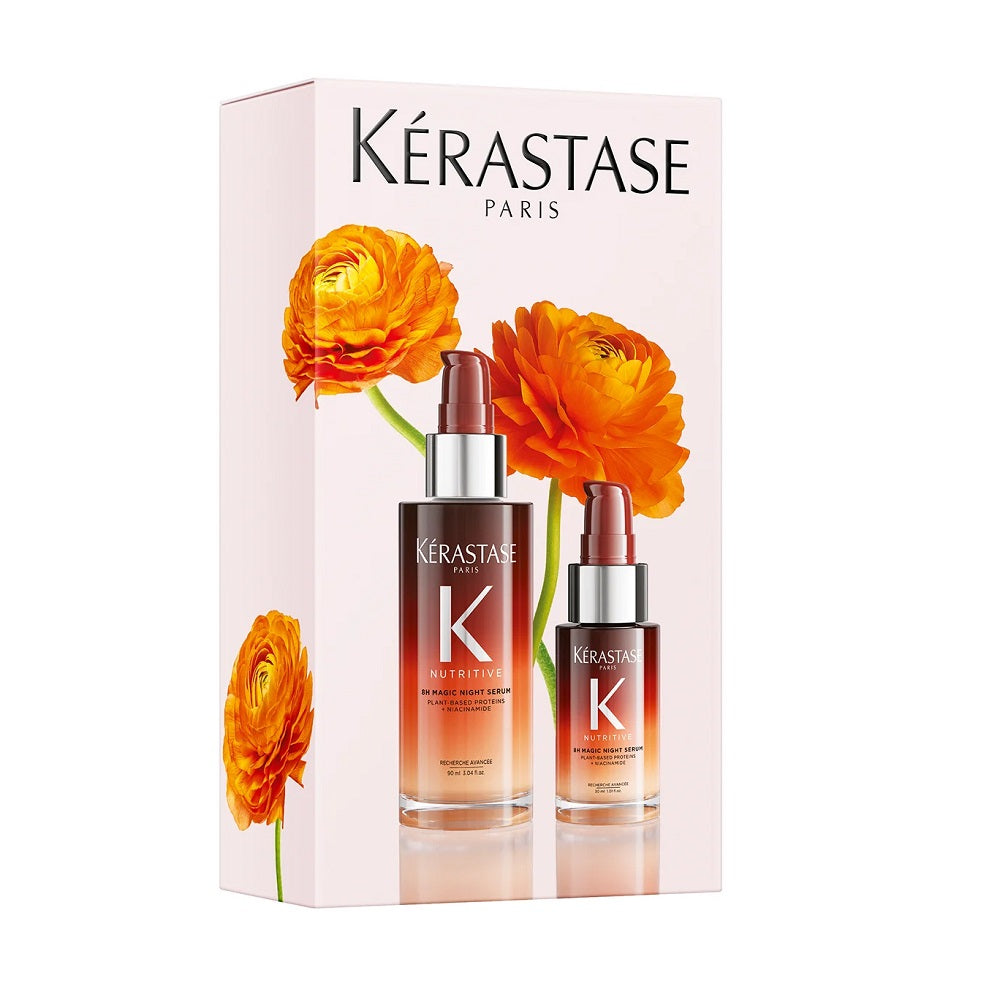 Kérastase Nutritive 8h Magic Night Serum Duo Springs Set - 8h Magic Night Serum 90 ml + 30 ml