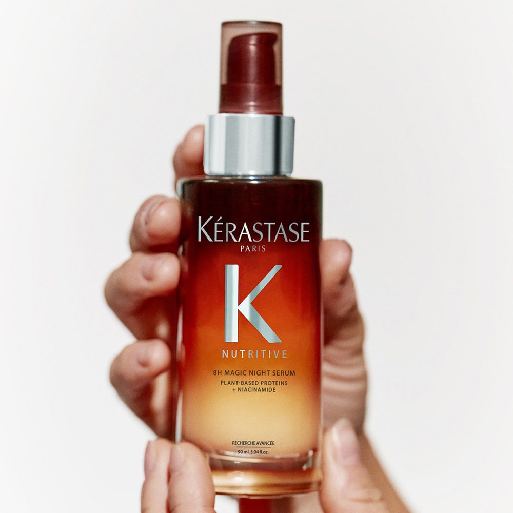 Kérastase Nutritive Set - Bain Satin Riche 250 ml + Masquintense Riche 200 ml + 8H Magic Night Serum 90 ml