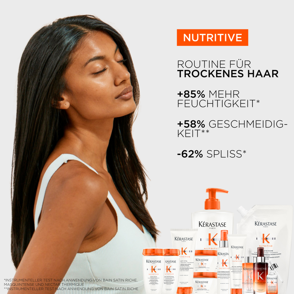 Kérastase Nutritive Mask Holiday Set – Bain Satin 250 ml + Masque 200 ml + Nectar Thermique 150 ml
