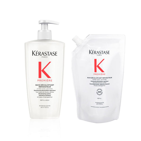 Kèrastase Première Bain Première Décalcifiant Refill Bundle - Shampoo 500 ml + 500 ml Nachfüllpackung