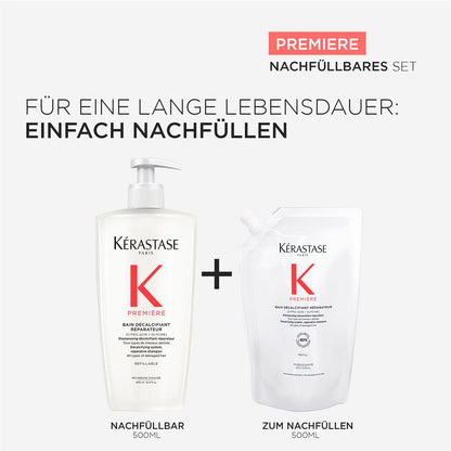 Kèrastase Première Bain Première Décalcifiant Refill Bundle - Shampoo 500 ml + 500 ml refill