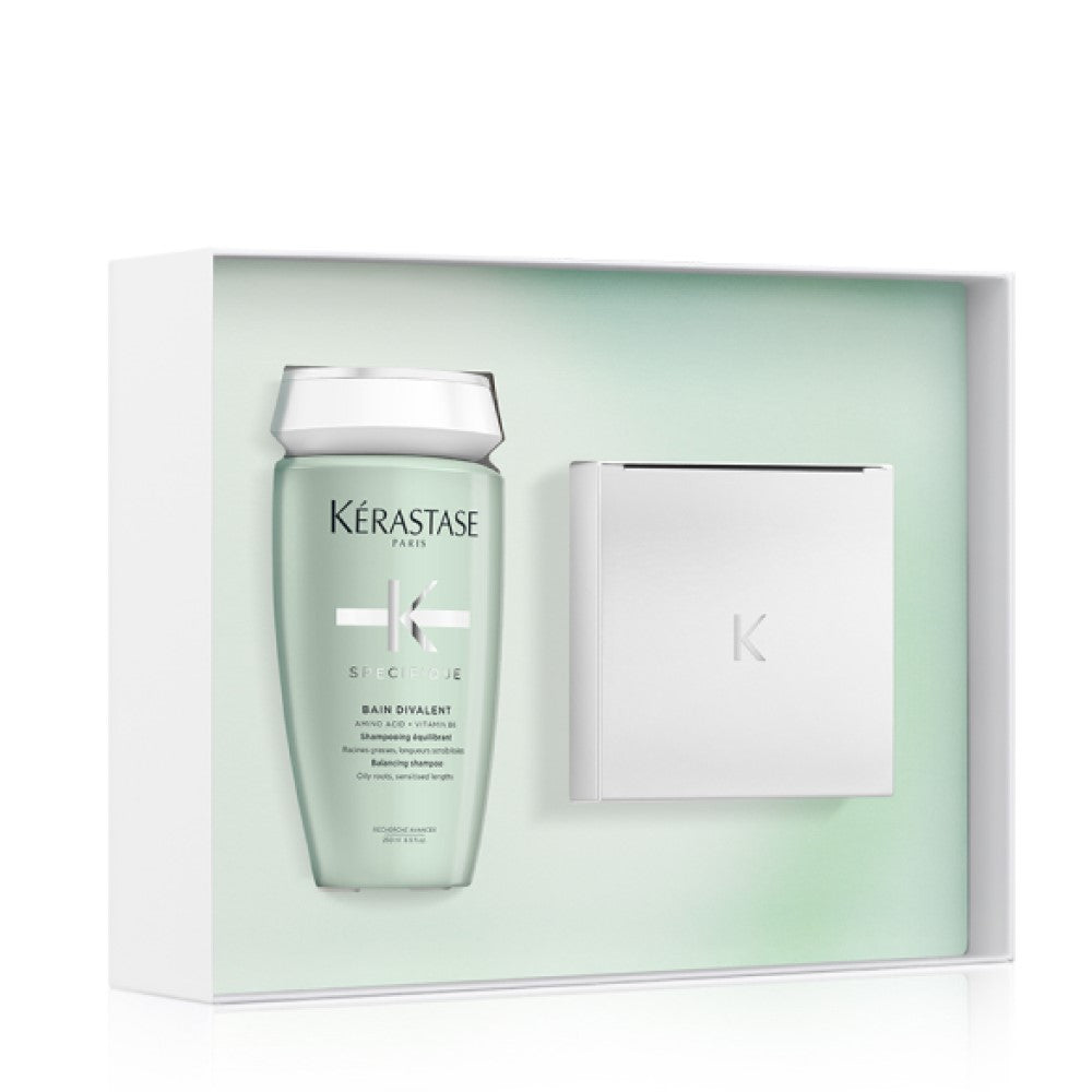 Kérastase Divalent Masque Spring Set - Bain Divalent 250 ml - Masque Réhydratant 200 ml