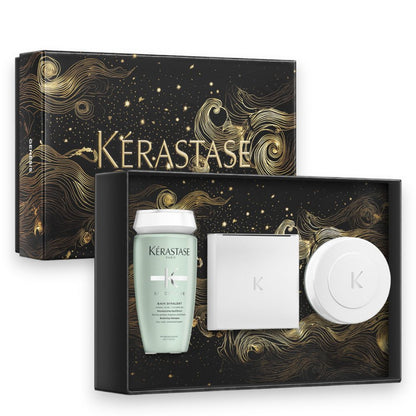 Kérastase Divalent Masque Holiday Coffret- Bain Divalent 250 ml + Argile Equilibrante 200 ml + Masque Réhydratant 200 ml