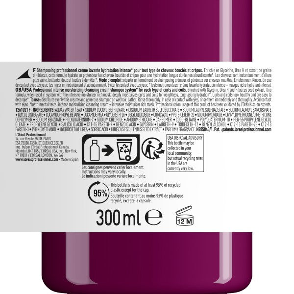 L'Oréal Professionnel Serie Expert Curl Expression Intense Moisturizing Cleansing Cream 300 ml