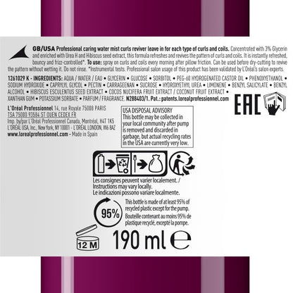 L'Oréal Professionnel Serie Expert Curl Expression Curl Reviver Leave-In 190 ml