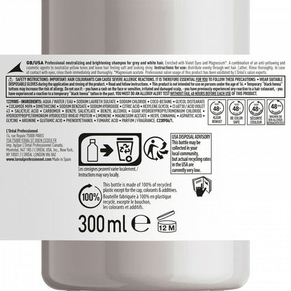 L'Oreal Professionnel Serie Expert Silver Shampoo 300 ml