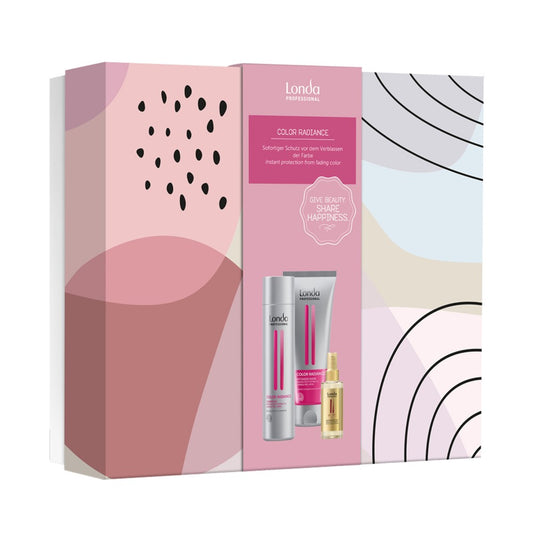 Londa Color Radiance Gift Box - Shampoo 250ml + Mask 200ml + Velvet Oil 30 ml