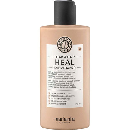 Maria Nila Head & Hair Heal Geschenkset -  Shampoo 350 ml + Conditioner 300 ml + Gloss Coat 50 ml