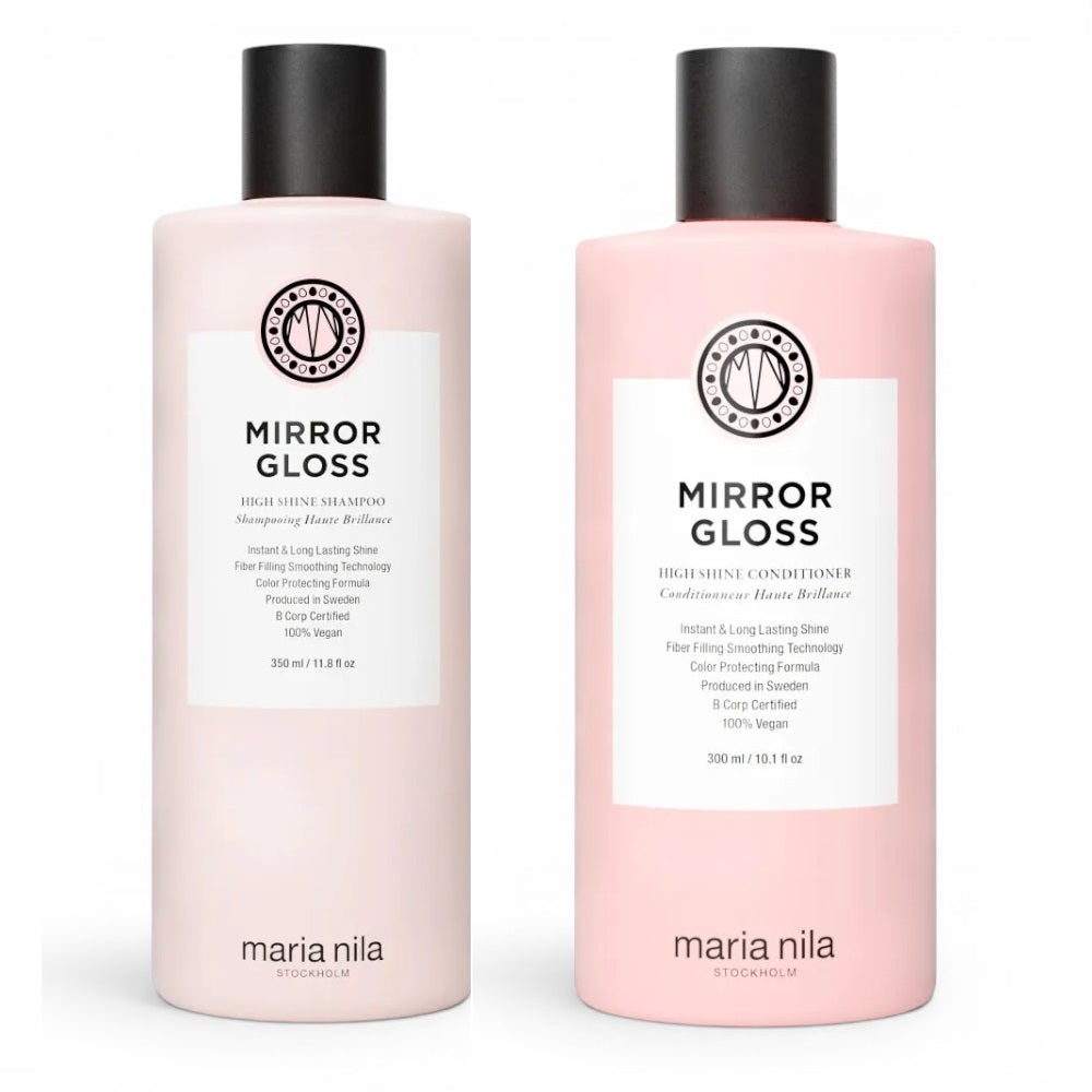 Maria Nila Mirror Gloss Set - Shampoo 350 ml + Conditioner 300 ml