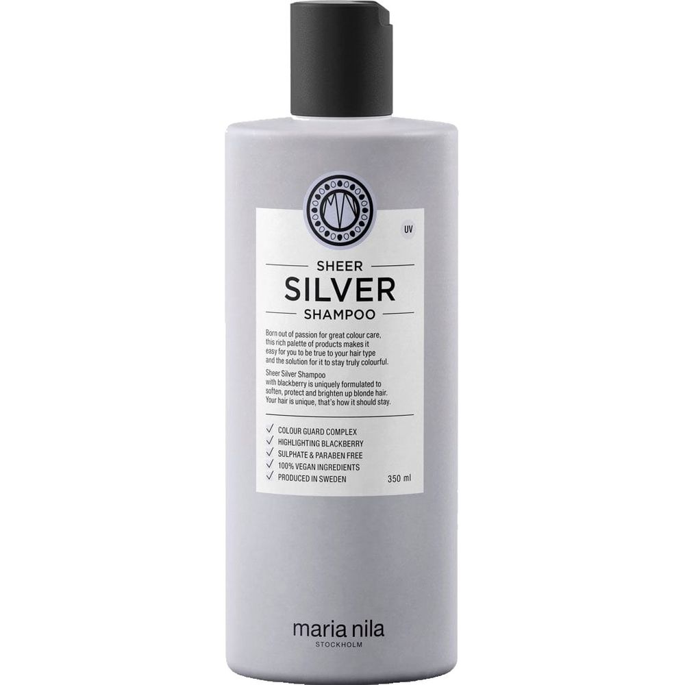 Maria Nila Sheer Silver Holiday Box - Shampoo 350 ml + Conditioner 300 ml + Mask 250 ml