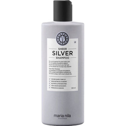 Maria Nila Sheer Silver Holiday Box - Shampoo 350 ml + Conditioner 300 ml + Mask 250 ml