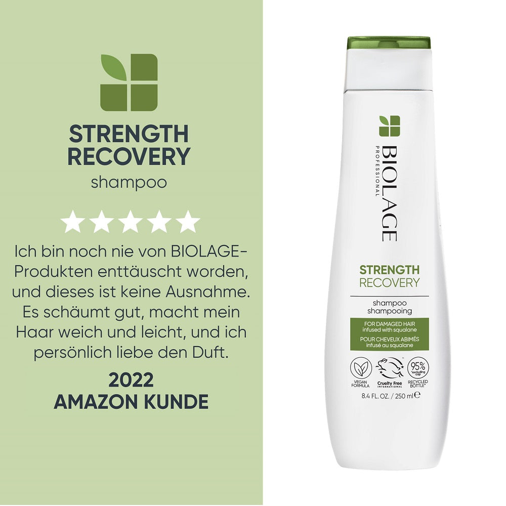 Matrix Biolage Strength Recovery Spring Coffret - Shampoo 250 ml + Conditioner 200 ml + Leave-In Spray 232 ml