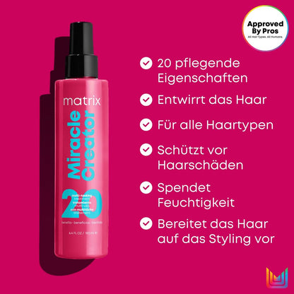 Matrix Total Results Keep Me Vivid XMAS Set - Shampoo 300 ml + Conditioner 300 ml + Miracle Creator 190 ml