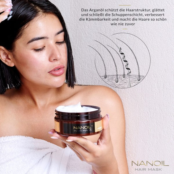 Nanoil Argan Hair Mask 300 ml 