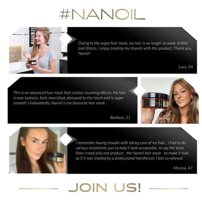Nanoil Argan Hair Mask 300 ml 