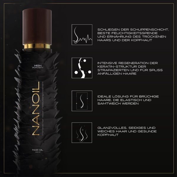 Nanoil High Porosity 100 ml - Hair Oil