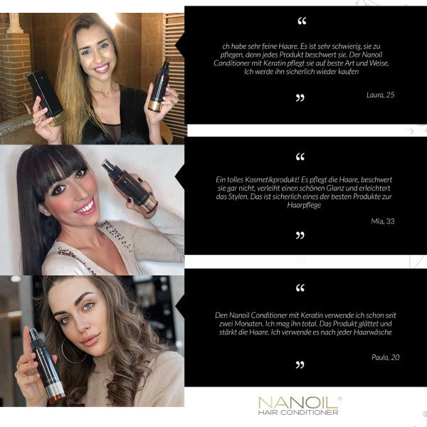 Nanoil Keratin Hair Conditioner 125 ml 