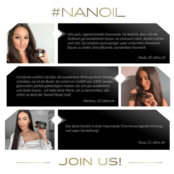 Nanoil Keratin Hair Mask 300 ml 