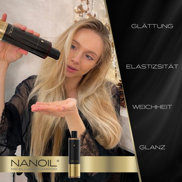 Nanoil Shampoing Micellaire Soie Liquide 300 ml 