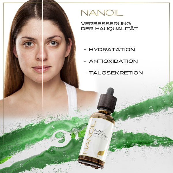 Nanoil Aloe & White Tea Face Serum 50 ml