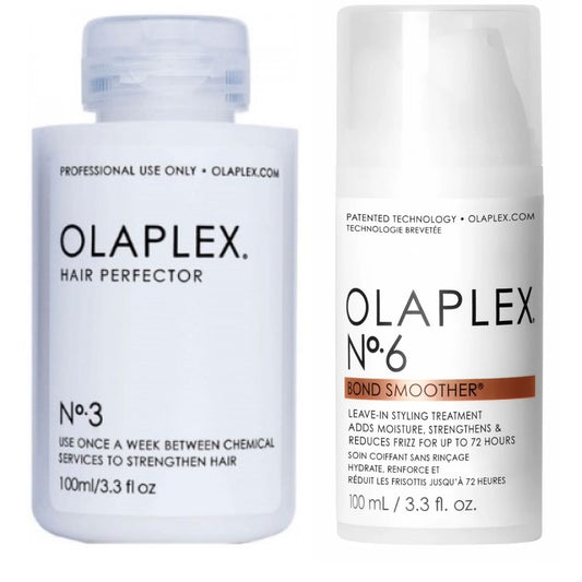 Ensemble Olaplex - Perfecteur de cheveux No. 3 + Bond Smoother No. 6