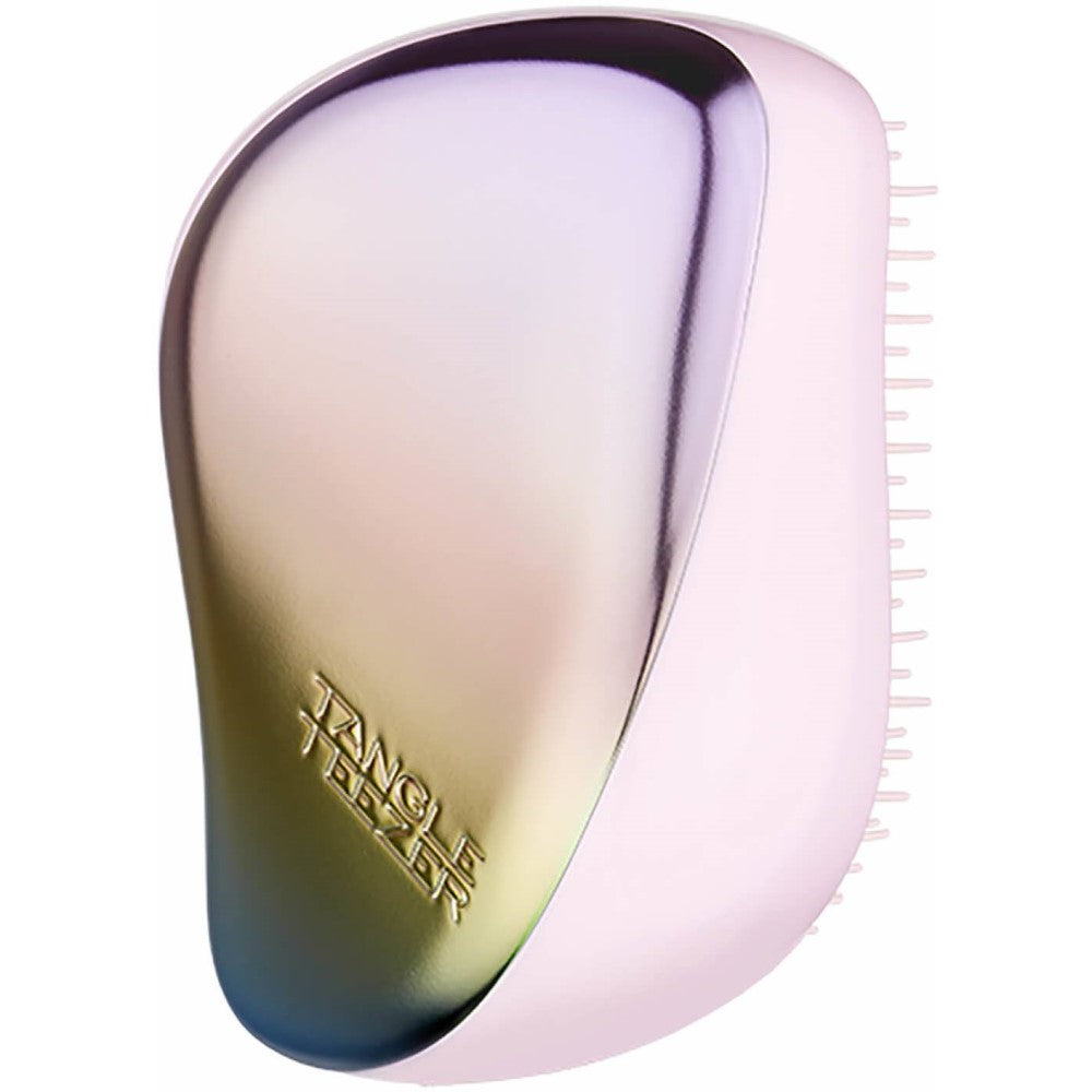 Tangle Teezer Compact Styler Pearlescent Matte Chrome - Hairbrush