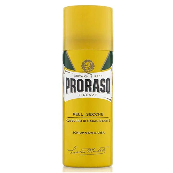 Proraso Yellow Shaving Foam 50ml - Pelli Secche
