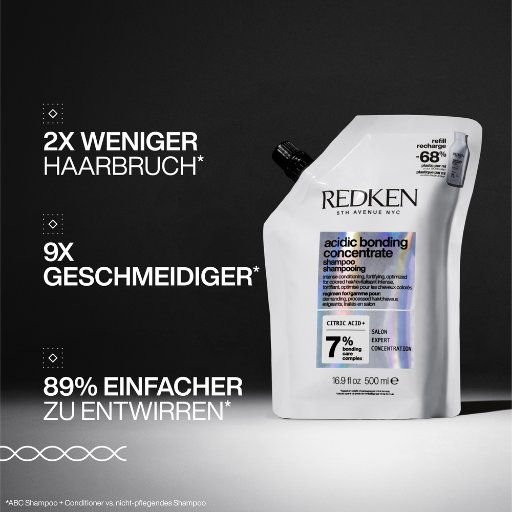 Redken Acidic Bonding Concentrate Shampoo Refill Pouch 500 ml