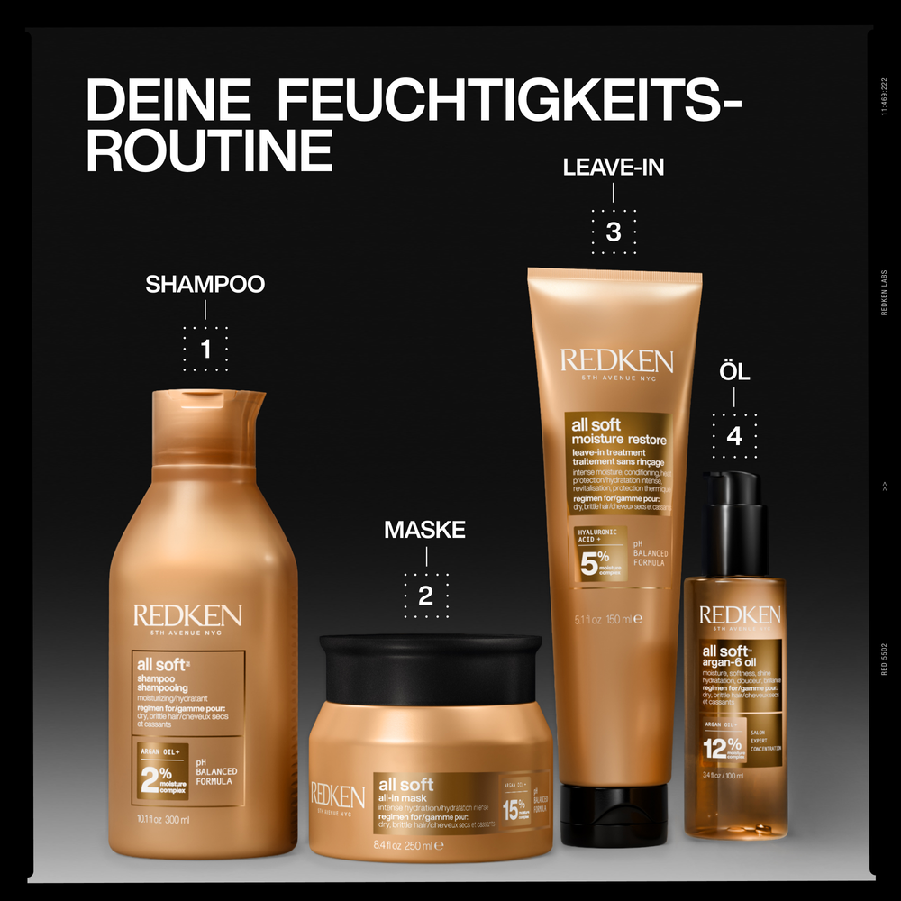Redken All Soft All-In Mask mit Argan 100 ml